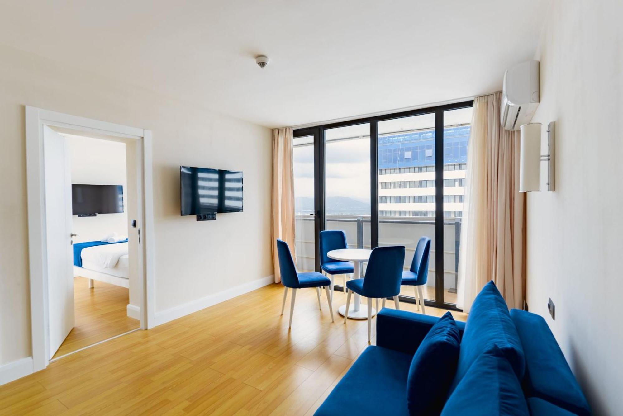 Orbi Twin Towers Aparthotel With Sea View Batumi Exterior foto